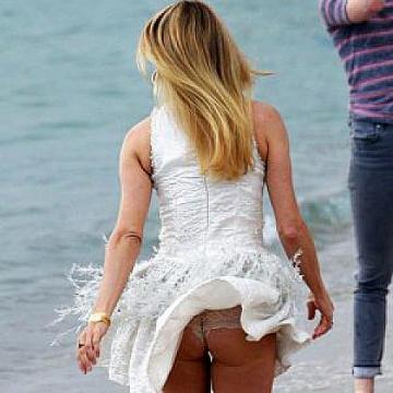 Actress Chloe Sevigny Flashes Her Ass in Cannes