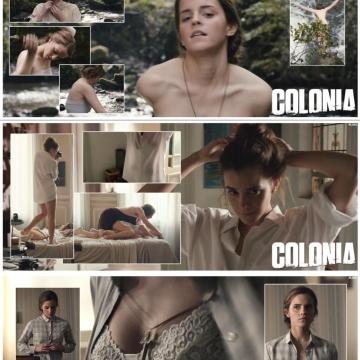 Emma Watson naked in Colonia