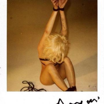 Lady Gaga alluring bondage picture