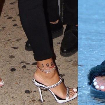Rihanna sexy feet