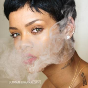 Rihanna smoking fetish