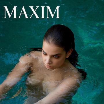 Barbara Palvin topless for Maxim