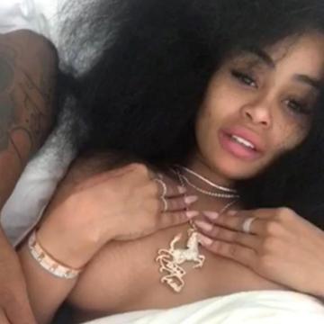 Blac Chyna topless after sex