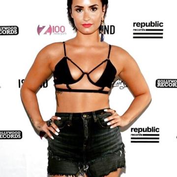 Demi Lovato slutty lingerie