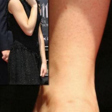 Emma Watson barefoot in public