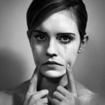 Emma Watson nude making faces