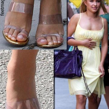 Hayden Panettiere feet