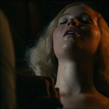 Jennifer Lawrence having an orgasm
