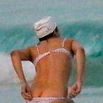 Michelle Rodriguez bikini oops