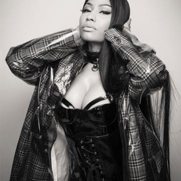 Nicki Minaj nice black sexy lingerie