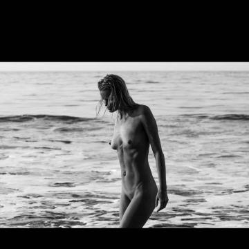 Caroline Winberg poses nude