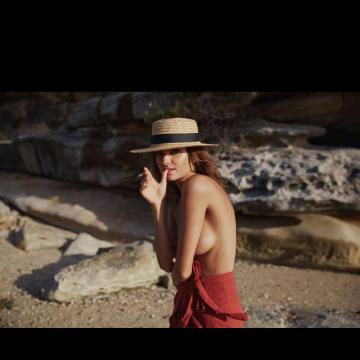Gabrielle Caunesil super attractive topless photo