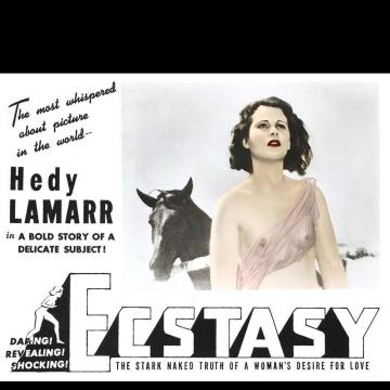 Hedy Lamarr exposes big naked breasts