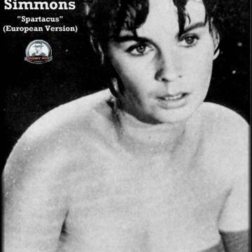 Jean Simmons shows nude tits and ass