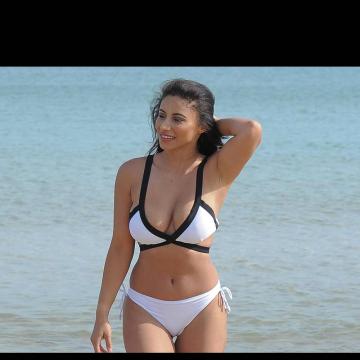 Kayleigh Morris showing off bikini body