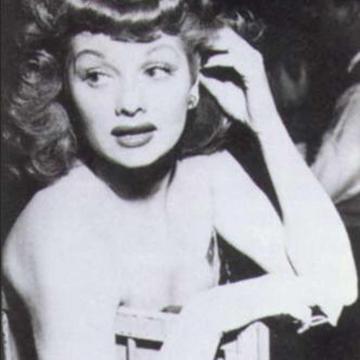 Lucille Ball topless
