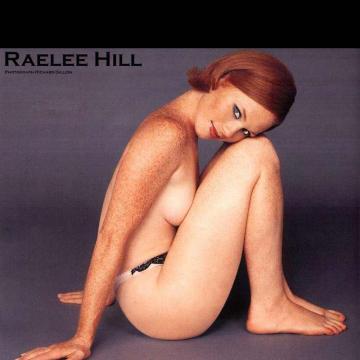 Raelee Hill goes naked