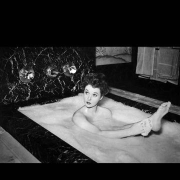 Susan Hayward in lingerie
